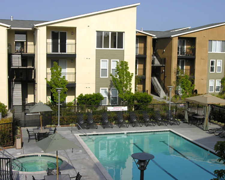 Pacific Shores has beautiful amenities including a sparkling swimming pool