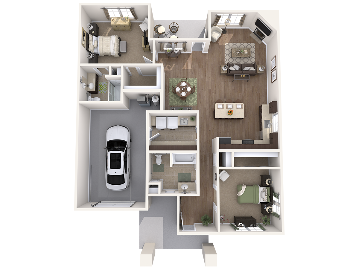Senior Living Floor Plans The Park At Surprise Independent