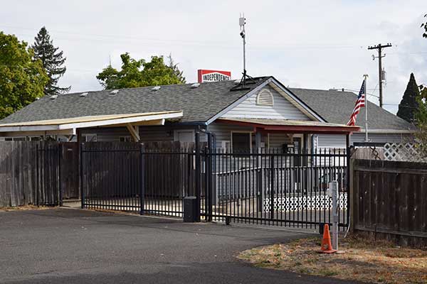 Storage features in Independence, OR