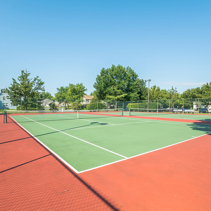 Tennis Courts at The Village at Voorhees