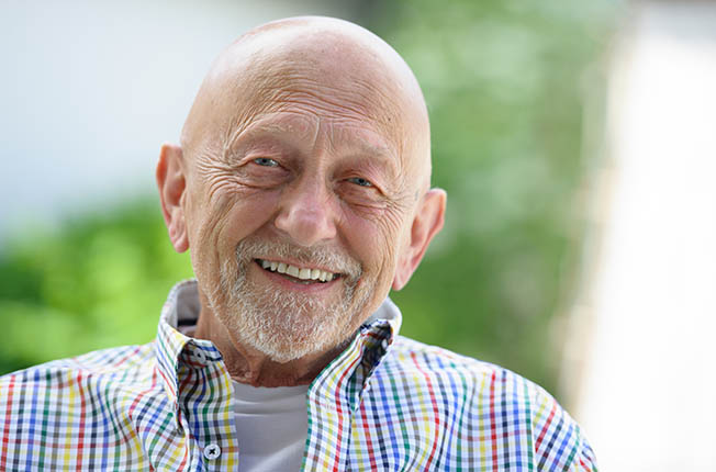 Happy Otay Ranch Assisted Living and Memory Care resident