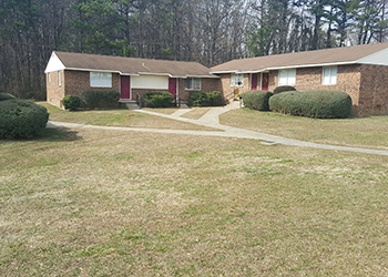 The neighborhood at Coleridge Road Apartments is wonderful