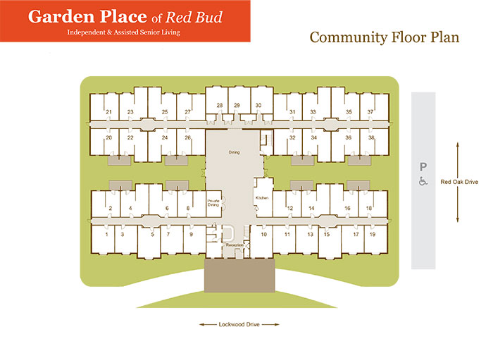 Garden Place Red Bud community plan