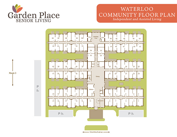 Garden Place Waterloo community plan