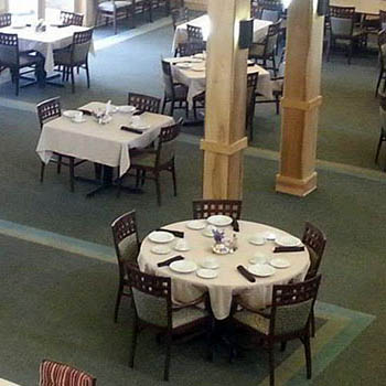 Contact us to learn more about our dining at Majestic Rim Retirement Living