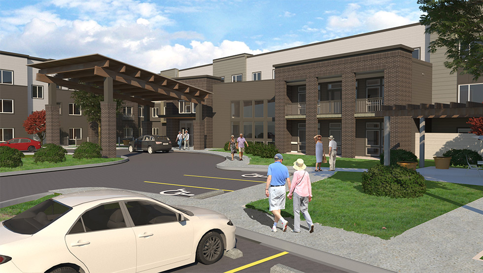 Brightwater Senior Living of Capital Crossing entry in Regina, SK