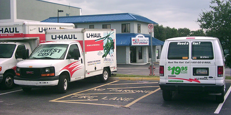 Moving Trucks at United Stor-All Self Storage