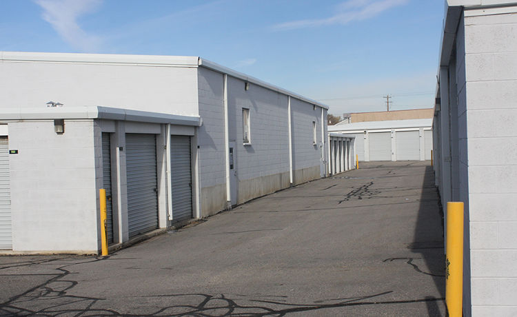Driveways through our units at Towne Storage