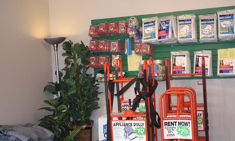 Packing supplies available for sale from Towne Storage