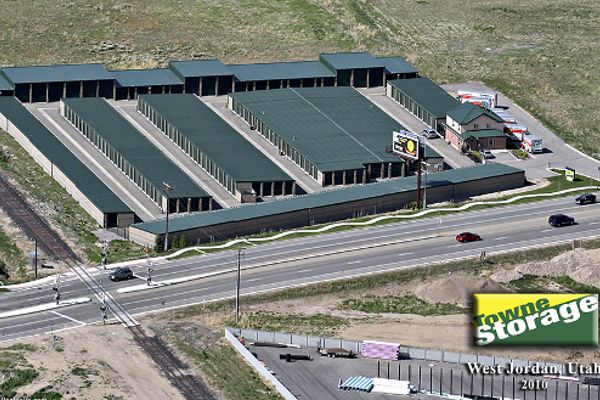 Aerial view of our Towne Storage
