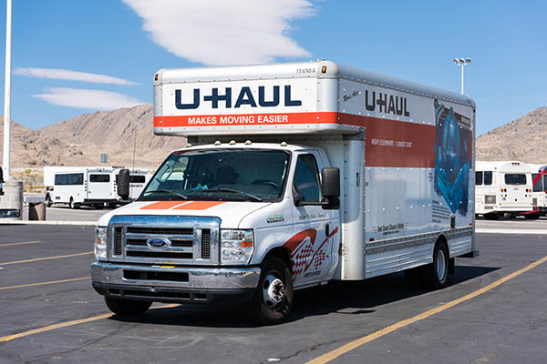 Moving trucks available from Towne Storage