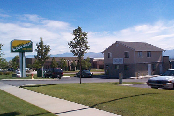 Parking lot in our installations at Towne Storage in West Valley, UT
