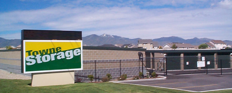 Electronic gate access at Towne Storage in West Valley, UT