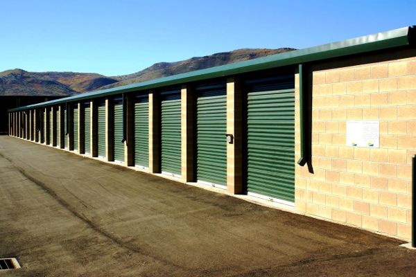 Clean exterior storage units at our self storage facility in Sandy, Utah