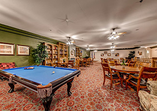 Clubhouse at our Henderson senior living facility