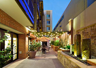 Exterior of San Diego senior living facility