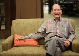Resident at senior living in Gilroy