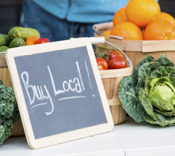 Local produce in the neighborhood of Huntington Beach senior living