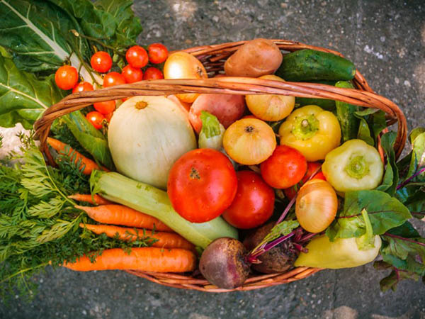 Local produce in the neighborhood of Rocklin senior living