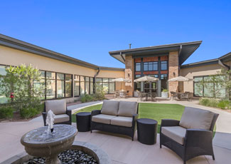 Exterior of Anthem senior living facility