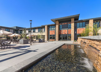 Exterior of Anthem senior living facility