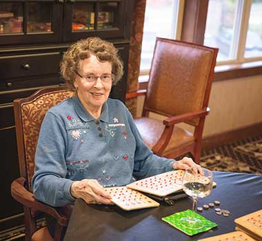 Variety of life enrichment activities at The Lodge at Mallard's Landing