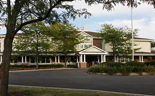 Front entrance at Carriage Court of Hilliard in Hilliard