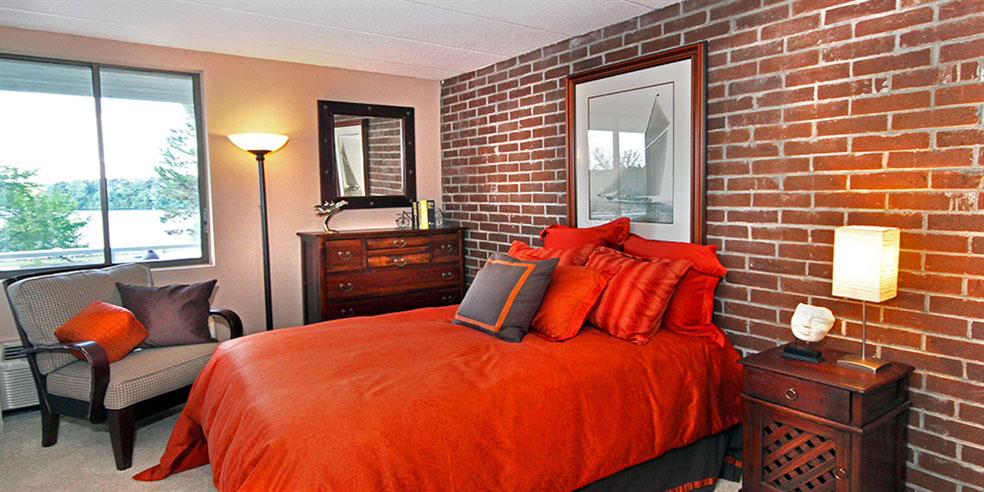 Bedroom at Jefferson Hills Apartments