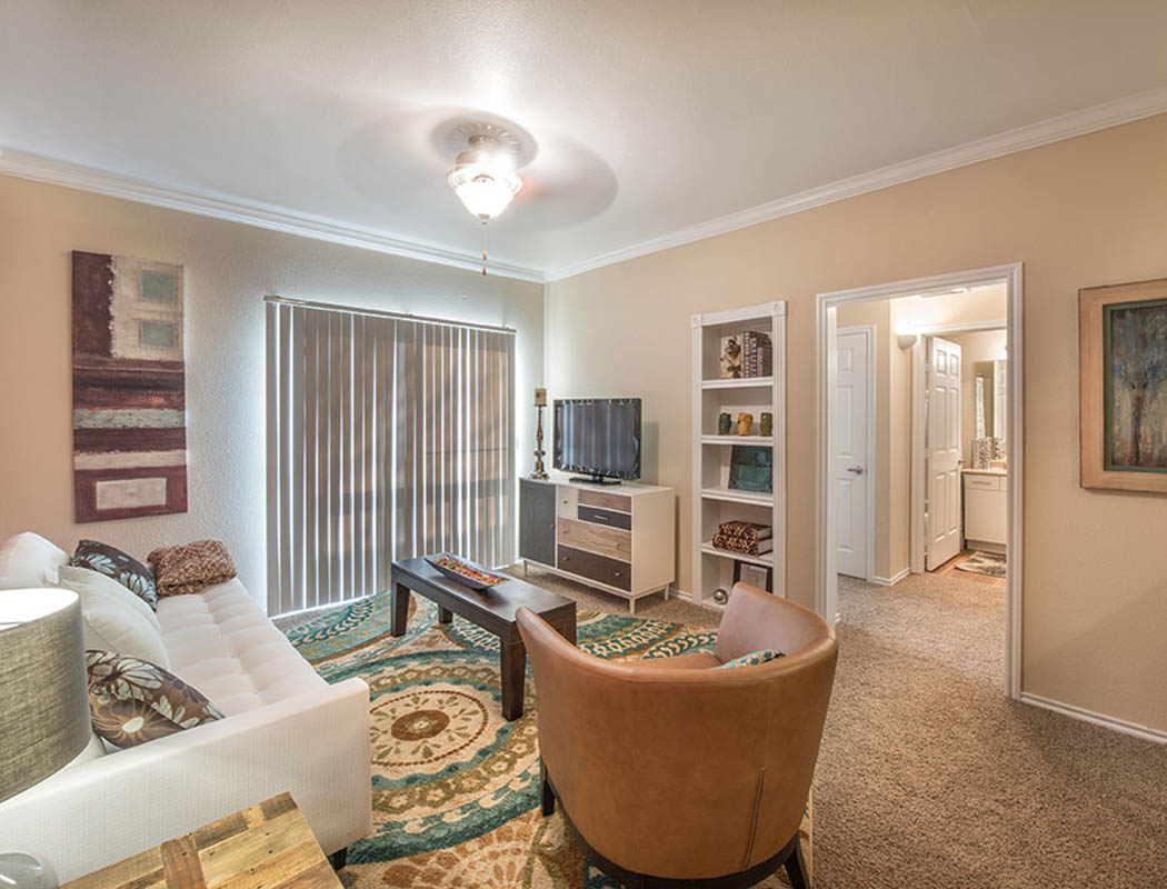 Living room at Avana 3131 Apartments