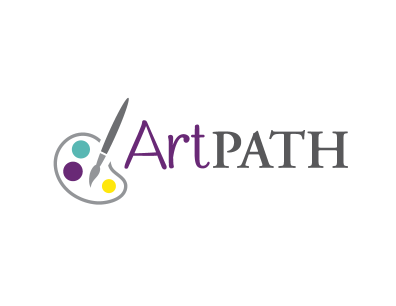 Senior making art at Pathway to Living