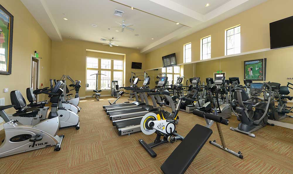State of the art fitness center at Hacienda Club