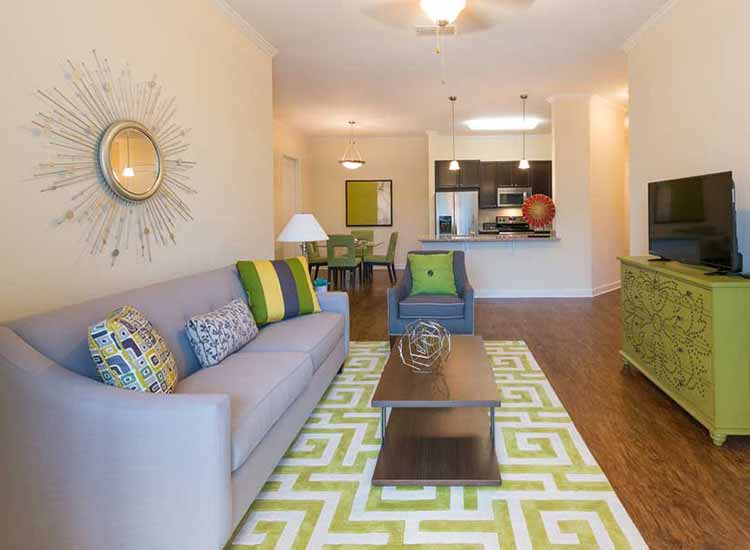 Open floor plans at Alaqua