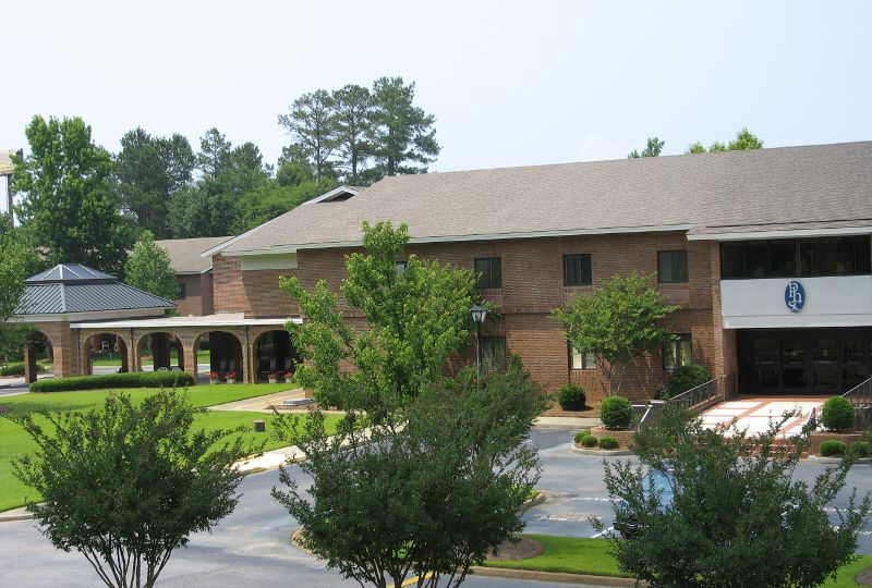 Main building view at The Columbia Presbyterian Community in Lexington, SC