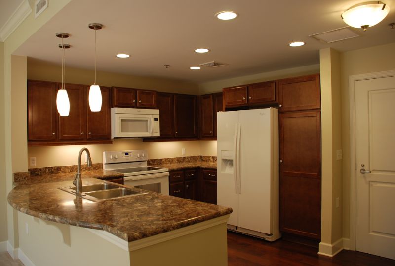fully equipped kitchen at The Foothills Presbyterian Community in Easley, SC