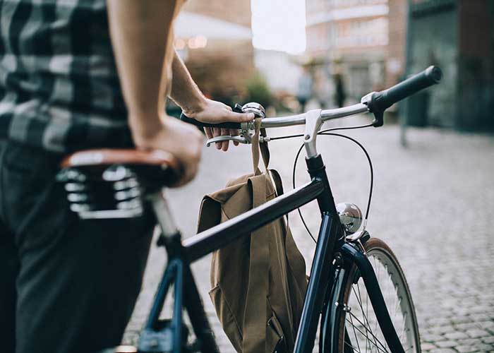 The Maverick accommodates people who love their bikes!