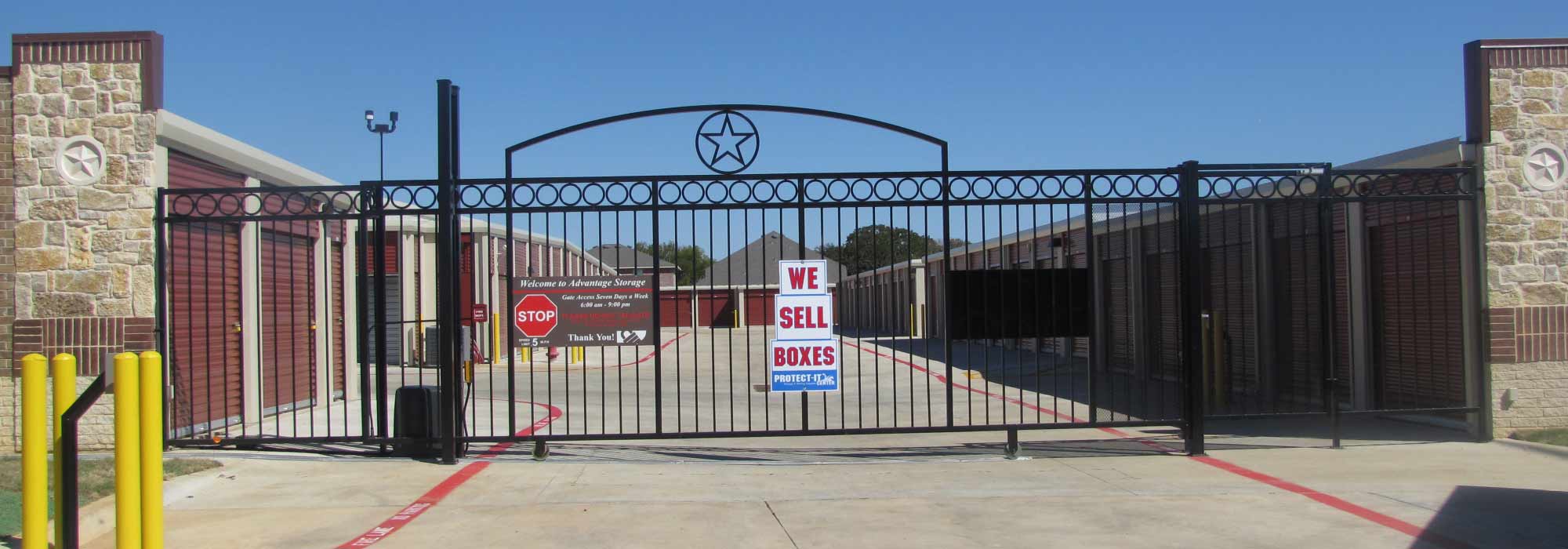 Self storage in Denton TX