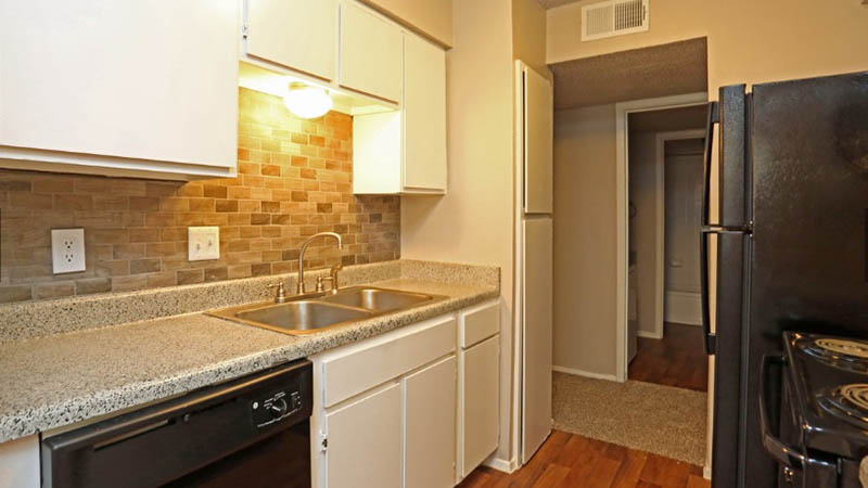 Kitchen area at Toscana Apartments