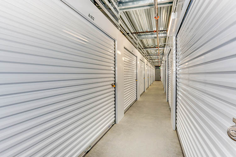 Climate controlled storage at Happy Boxes Self Storage in Virginia Beach
