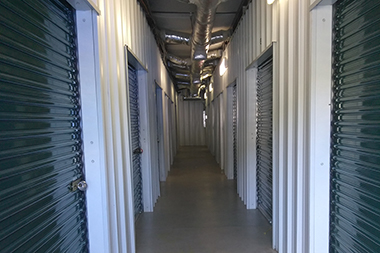 Clean and bright storage at Folly Road Self Storage