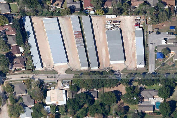 Clean and bright storage at Huffmeister Road Boat Storage