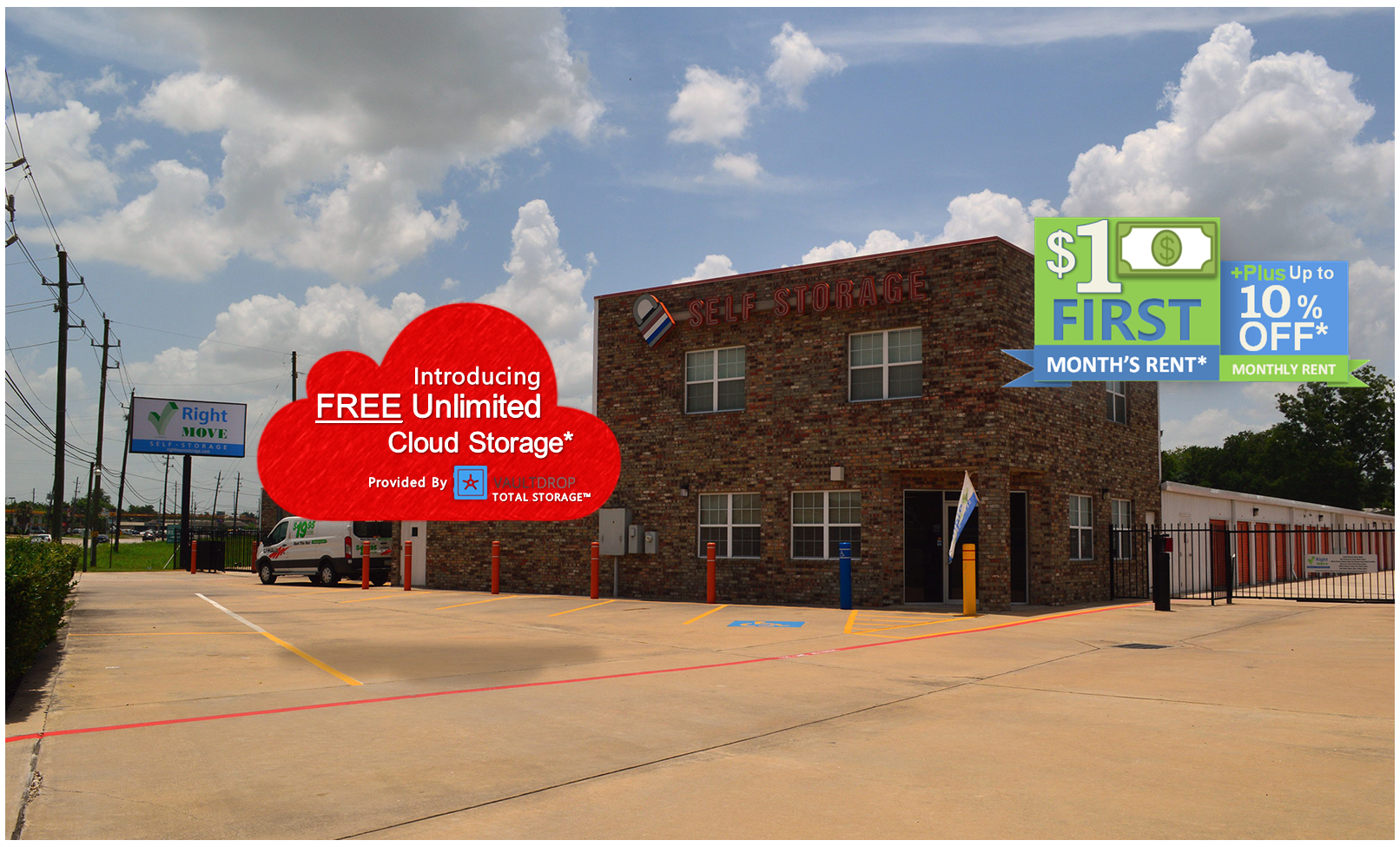 Self storage in Humble