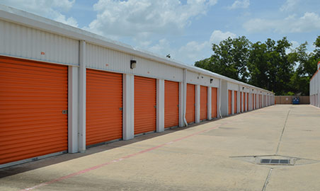 Clean and bright storage at Perry Road Storage