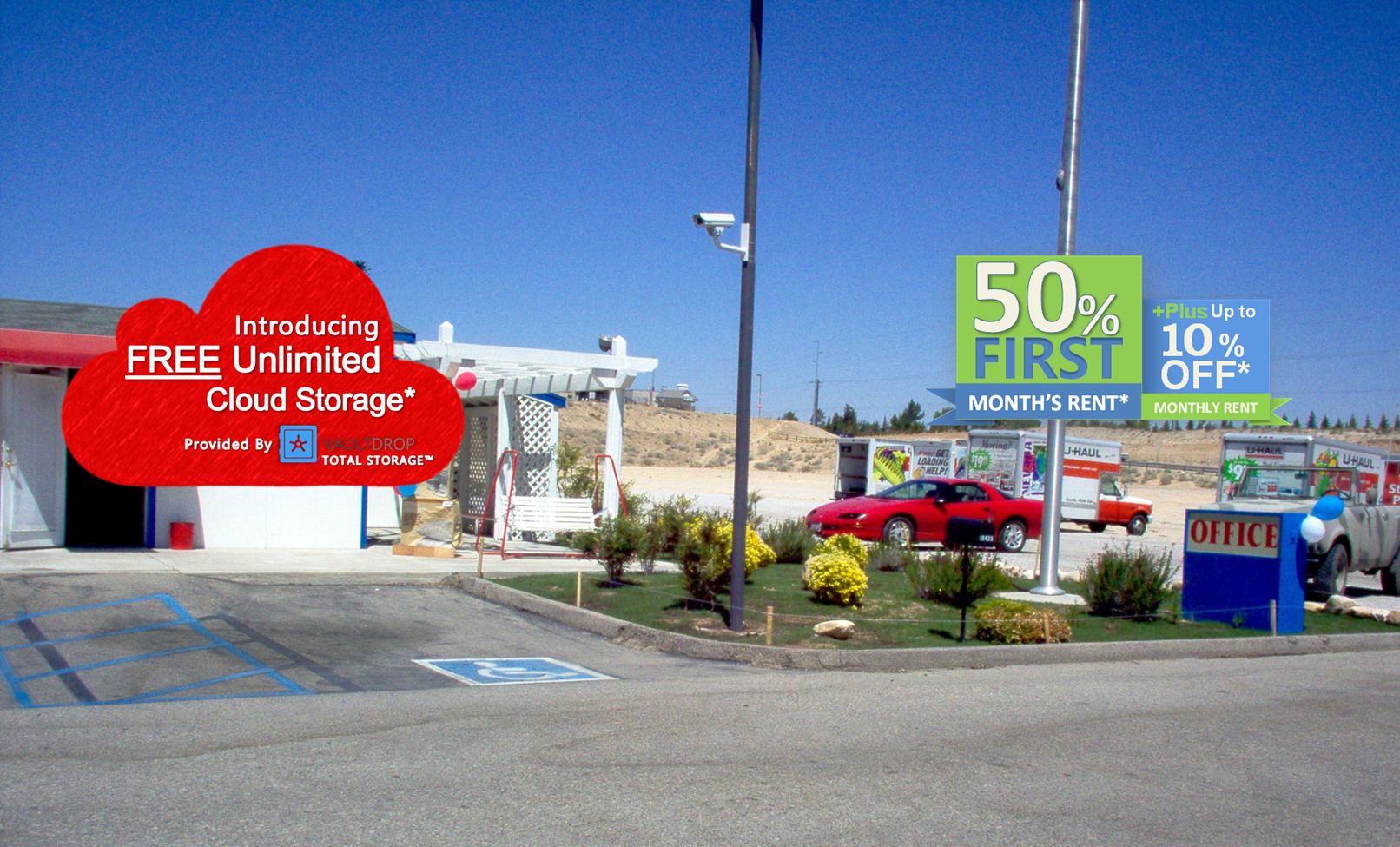 Self storage in Hesperia