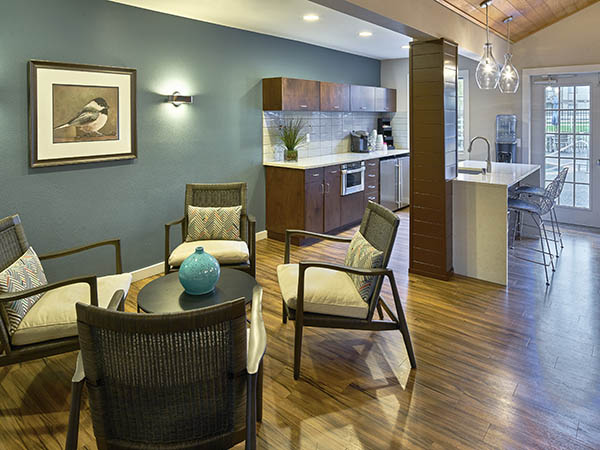 Master bedroom at Olin Fields Apartments in Everett, WA