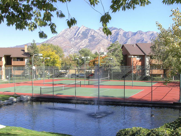 Tennis at Springs of Country Woods Apartments in Midvale, UT