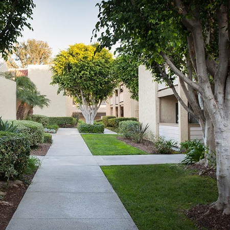 Enjoy the neighborhood at Kendallwood Apartments in Whittier