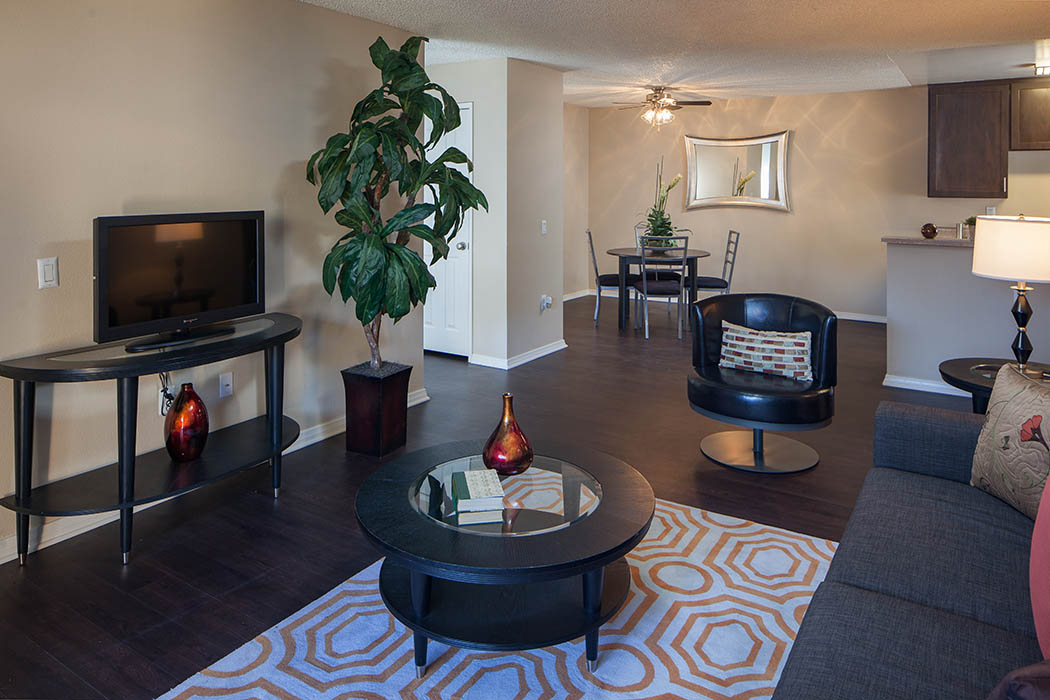 living room at Shadow Ridge Apartments in Oceanside