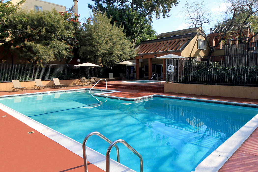 Pool at The Timbers Apartments in Hayward
