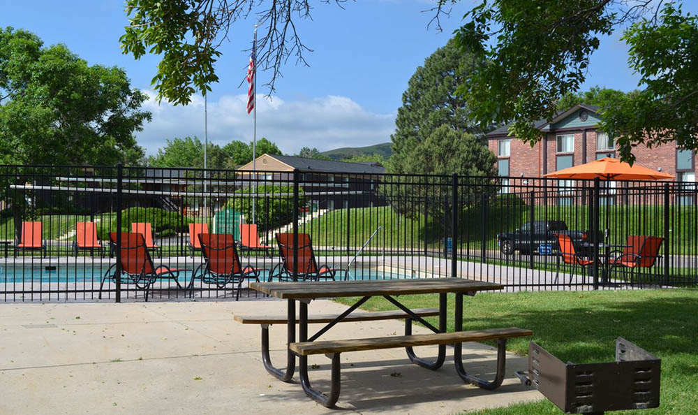 Enjoy the neighborhood at Mountain Vista Apartments in Lakewood