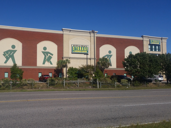 An Exterior Shot Of Myrtle Beach Storage